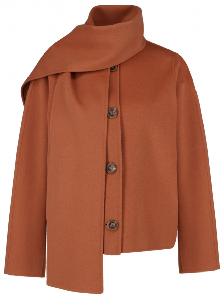 Luisa Cerano – Luisa Cerano - Wolljacke mit Schal