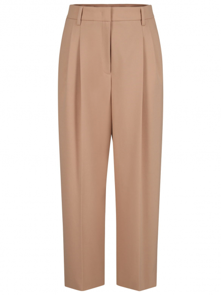 Luisa Cerano – Luisa Cerano - Bundfaltenhose mit Cropped Leg