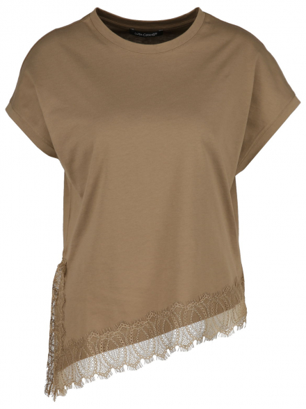 Luisa Cerano – Luisa Cerano - T-Shirt mit Spitze