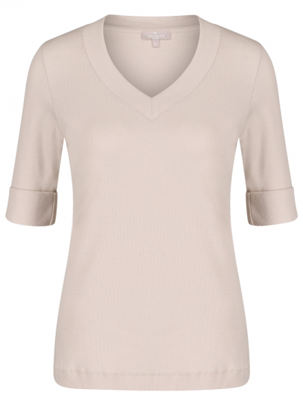 Hearts&More – Hearts&amp;More - Basicshirt aus Feinripp