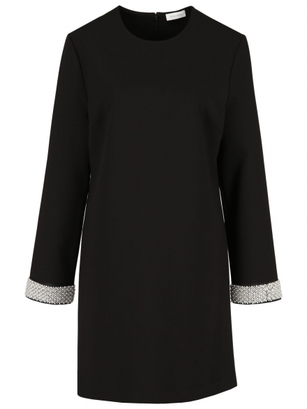 Rena Marx – Rena Marx - Shiftkleid mit Perlenbesatz