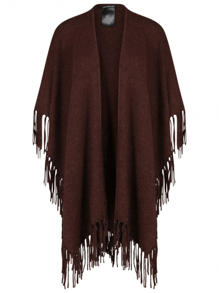 Luisa Cerano – Luisa Cerano - Strickcape mit Fransen