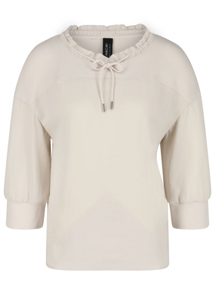Marc Cain Sport – Marc Cain Sport - Shirt mit Materialmix