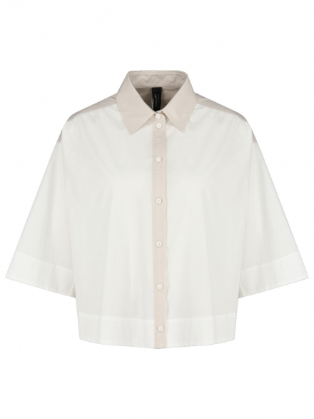Marc Cain Sport – Marc Cain Sport - Bluse mit Raffung am Arm