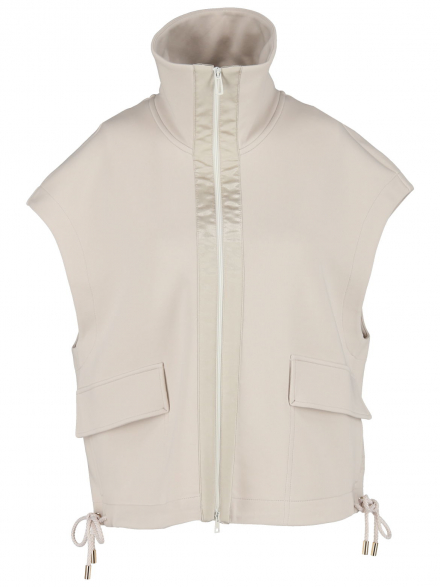 Marc Cain Sport – Marc Cain Sport - Sweatweste mit Troyerkragen
