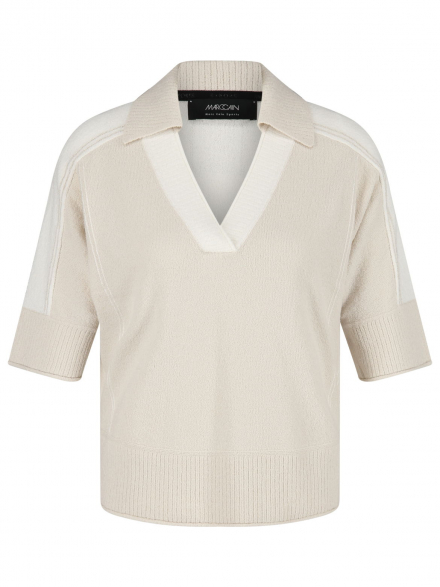 Marc Cain Sport – Marc Cain Sport - Pullover mit Umlegekragen