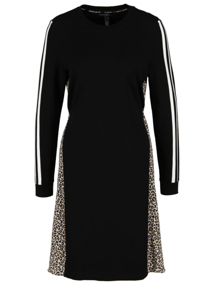 Marc Cain Sport – Marc Cain Sport - Strickkleid mit Leodetails