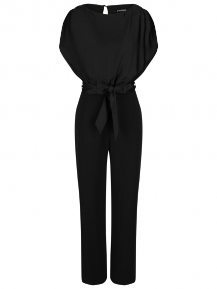 Swing - Jumpsuit mit Satintop