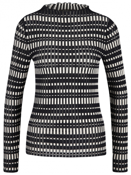 Marc Cain – Marc Cain - Pullover mit Strickmuster