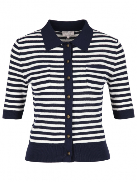 Hearts&More – Hearts&amp;More - Strickjacke mit Streifen