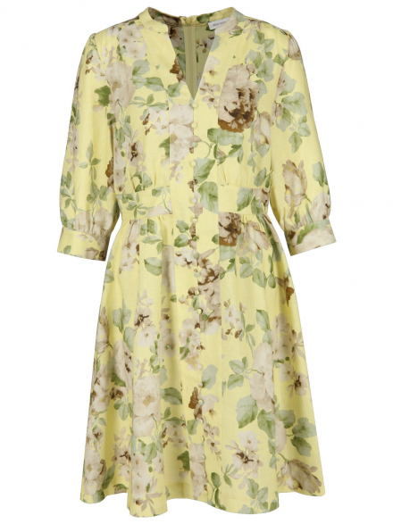 Rena Marx – Rena Marx - Leinenkleid mit Print