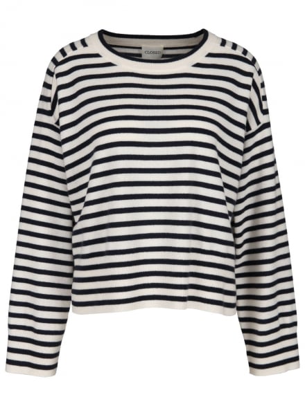 Closed - Kaschmirpullover mit Ringelmuster