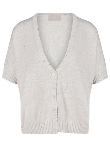 Hemisphere - Cardigan mit Minipailletten