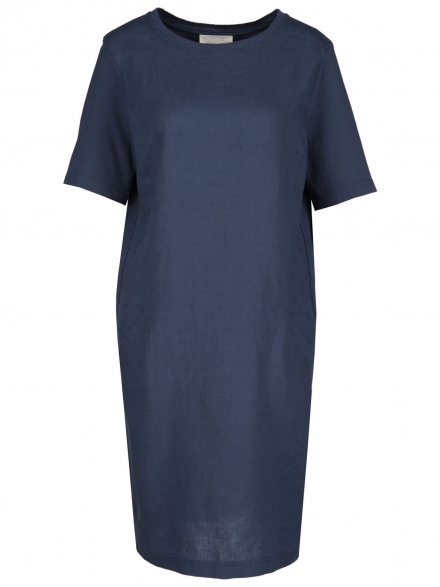 oui – oui - Shiftkleid mit Leinenfront