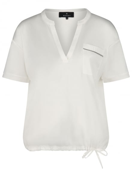 Monari – Monari - Shirt mit Satinfront