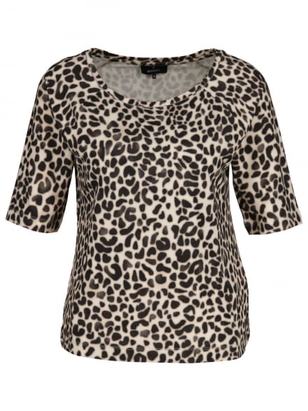 Monari – Monari - Shirt mit Leoprint