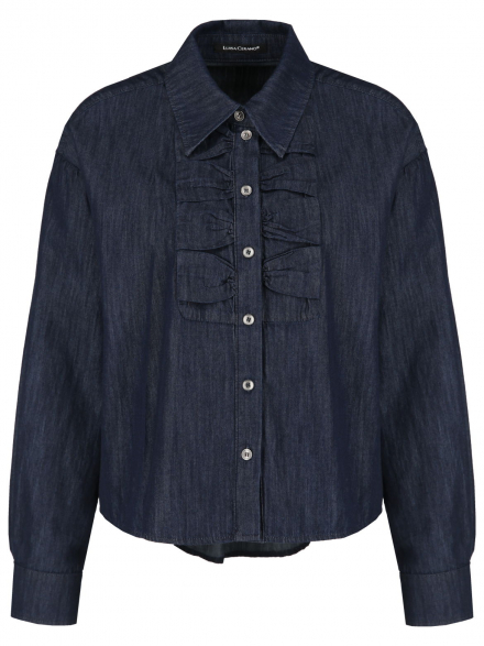 Luisa Cerano – Luisa Cerano - Bluse aus Denim