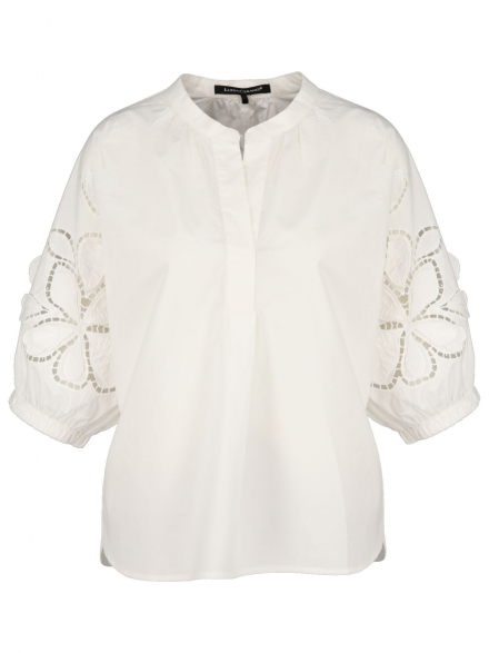Luisa Cerano – Luisa Cerano - Bluse mit Lochspitze