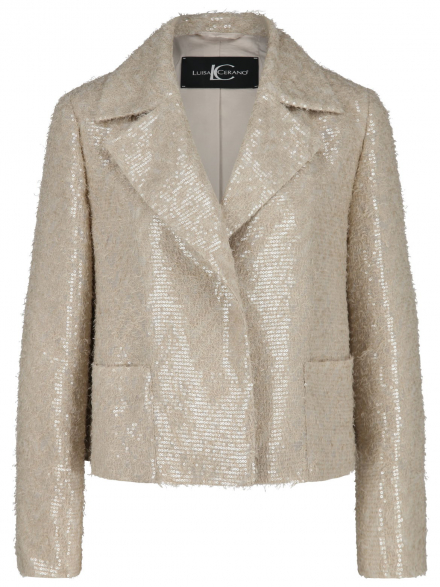 Luisa Cerano – Luisa Cerano - Blazer mit Pailletten