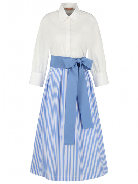 La Camicia – La Camicia - Hemdblusenkleid mit Bindegürtel