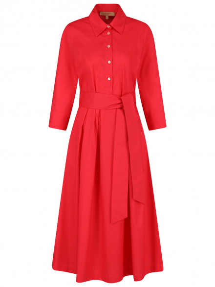 La Camicia – La Camicia - Hemdblusenkleid mit Bindegürtel
