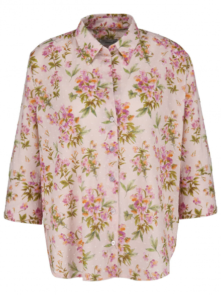 Rossana Diva – Rossana Diva - Hemdbluse mit Blumenprint