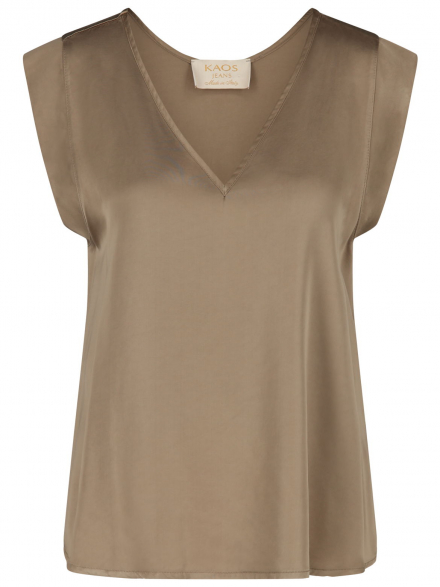 Kaos Jeans – Kaos Jeans - Top aus Satin