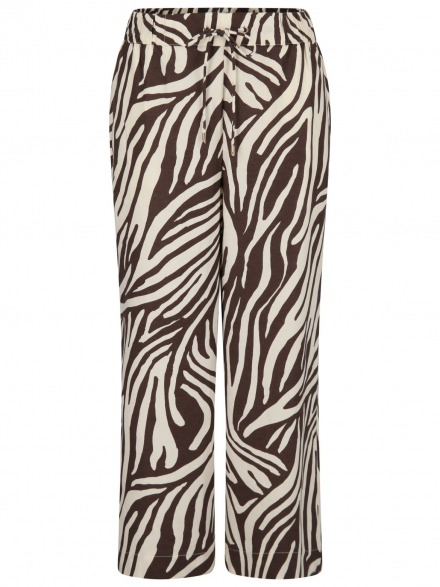 S.Oliver Black L. – S.Oliver Black L. - Wide Leg Hose mit Print