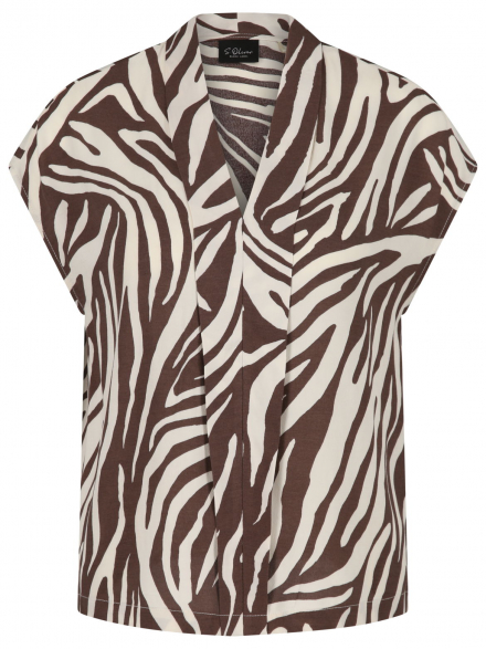 S.Oliver Black L. – S.Oliver Black L. - Blusentop mit Print