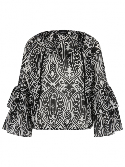 Monari – Monari - Tunikabluse mit Print