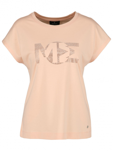 Monari – Monari - Shirt mit Strassapplikation