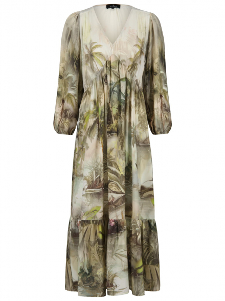 Monari – Monari - Maxikleid mit Print