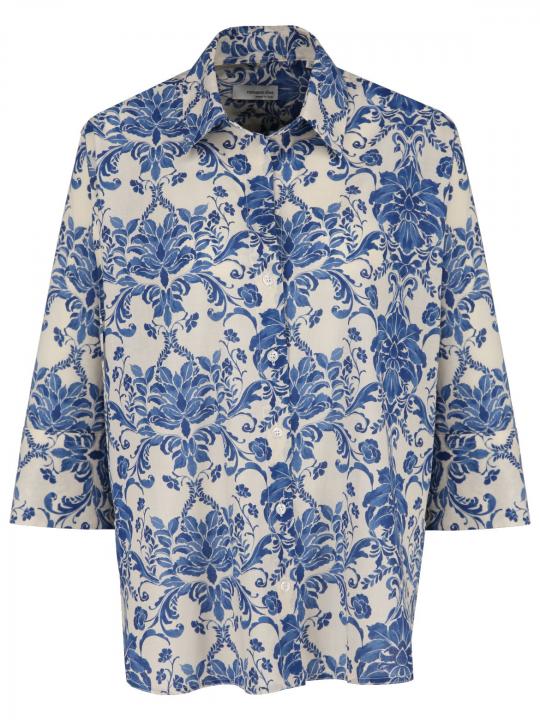Rossana Diva - Hemdbluse mit Print
