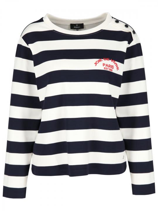 Monari - Sweatshirtmit Streifen