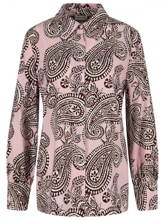 Rena Marx - Seidenbluse mit Print
