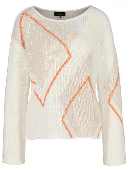 Monari - Pullover mit Pailletten