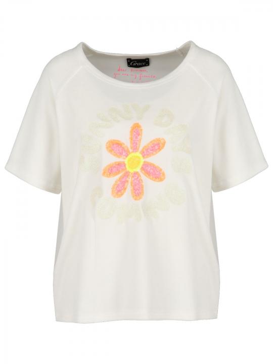 Grace - Nicki-Shirt mit Pailletten