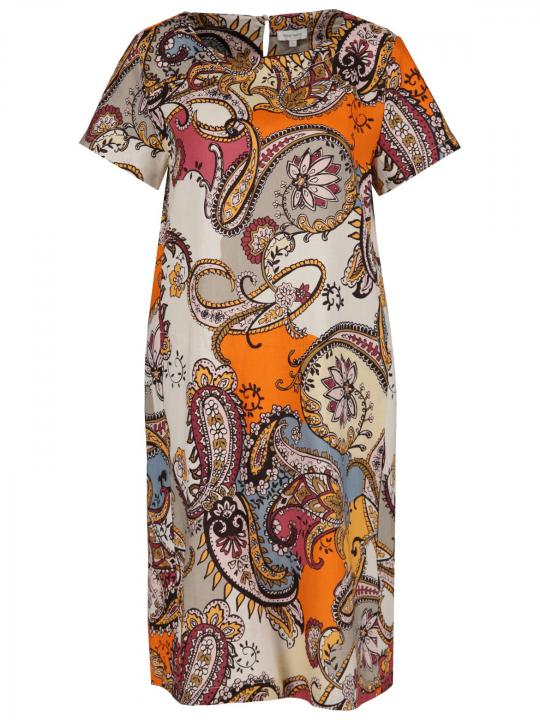 Rena Marx - Leinenkleid mit Print