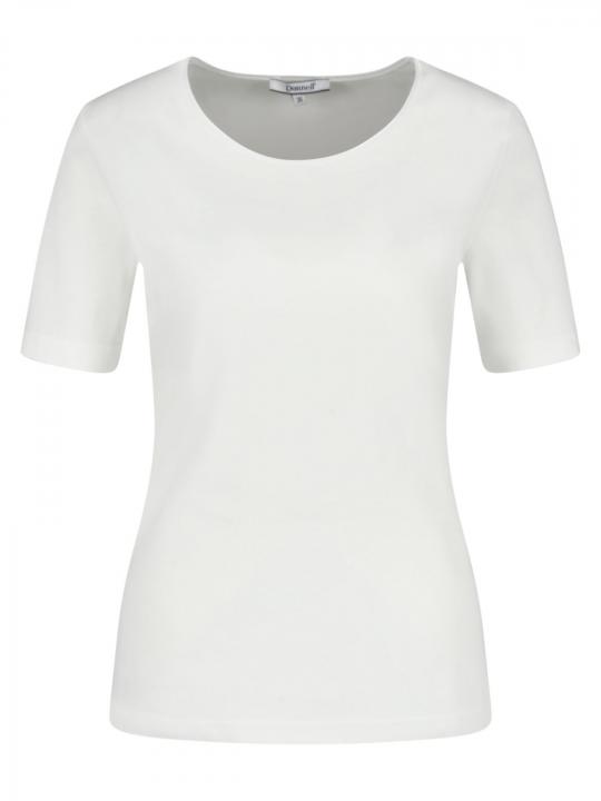 Donnell - T-Shirt mit Satinkante