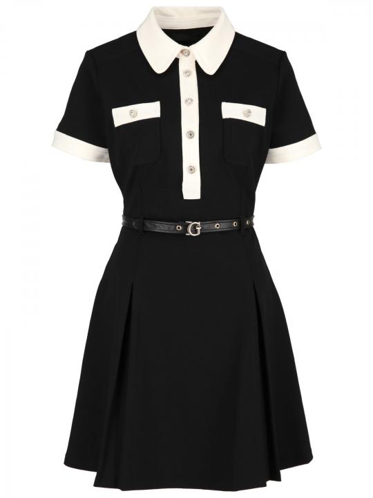 Guess Jeans - Kleid mit Kontrast