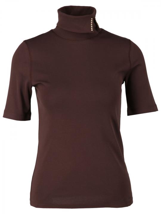 Marc Cain - T-Shirt mit Stehkragen