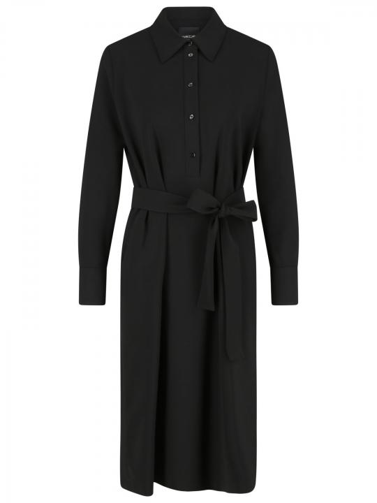 Marc Cain - Hemdblusenkleid mit Bindegürtel