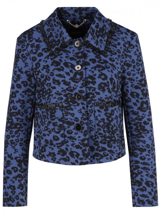 Marc Cain - Scuba-Jäckchen mit Leoprint