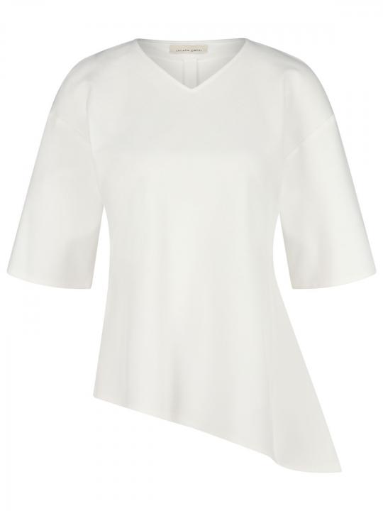Liviana Conti - Sweatshirt mit diagonalem Saumabschluss