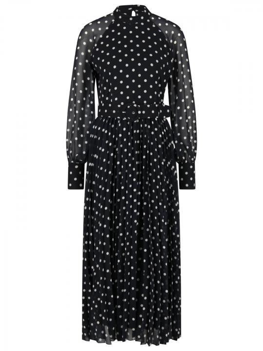 Van Laack - Maxikleid mit Punkten