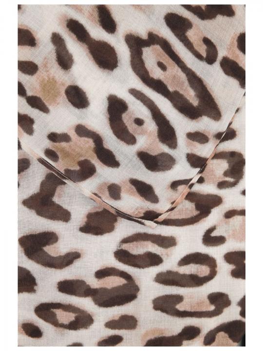 Monari - Schal mit Leoprint