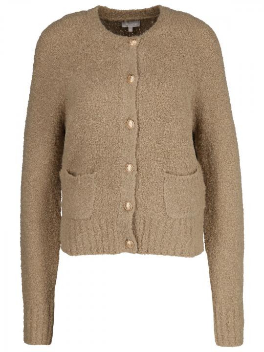 Hearts&More - Strickjacke in Bouclé-Jacke
