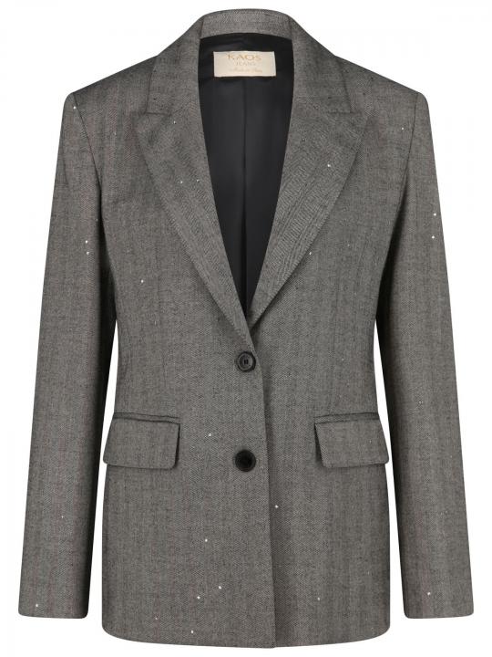 Kaos Jeans - Blazer mit Mini-Pailletten
