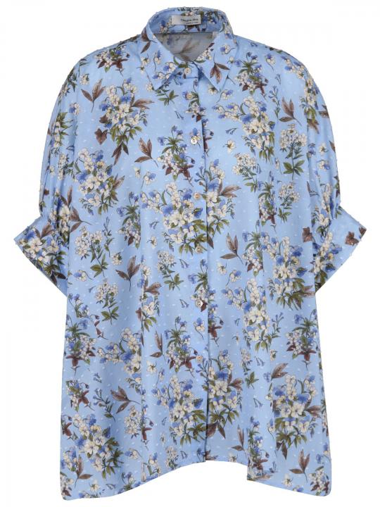 Rossana Diva - Printbluse im Oversized Fit