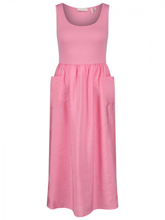 Rich & Royal - Midikleid mit Materialmix